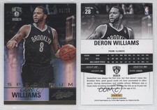 2012-13 Absolute Spectrum Gold /25 Deron Williams #28