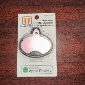 YIP Apple Find my Tracking Smart Tag - Rose Gold NEW Works With iPhone - Picture 1 of 2