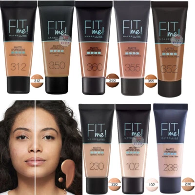 Maybelline Fit Me Matte & Poreless Foundation 30ml - Image 1 of 3