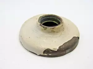 Manopola Porta Rosetta Antica Vintage Stampata Ottone Hardware Vittoriano #LL-65 - Foto 1 di 5