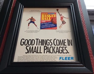 1991-92 Fleer Print Ad Poster Art (Frame Not Included) - Picture 1 of 2