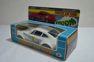 Raro De Colección Masudaya Friction Power Porsche 930 Turbo Blanco Nuevo de Lote Antiguo - Imagen 1 de 4