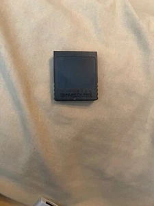Tarjeta de memoria negra oficial OEM Nintendo Gamecube 251 DOL-014 - Imagen 1 de 2