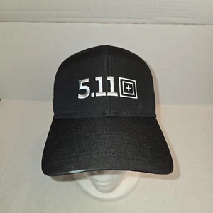 5 11 Gorra táctica Snapback Gorra Curvada Bill Ajustable 5.11 Logo Negro - Imagen 1 de 6
