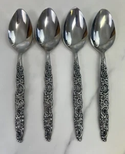 4 Oneida Northland SHANGRI LA Edelstahl Japan TEELÖFFEL - Bild 1 von 2