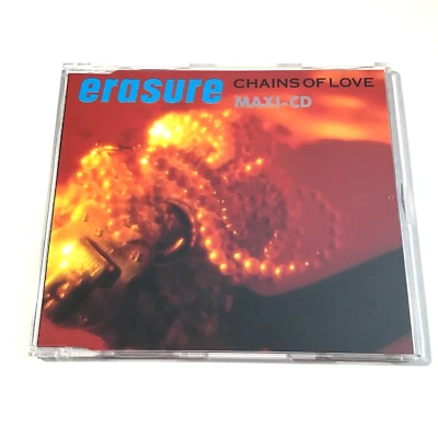 Erasure - Chains Of Love (Maxi CD Single, 1988) Rare 3 Tracks, Germany, New Wave Foto 1 de 4