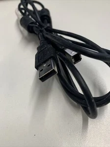USB Printer Cable Lead Type A Male to B Male HP Epson Brother Canon 1.8m - Picture 1 of 2