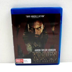 Kraven The Hunter Blu Ray 2024 Aaron Taylor Johnson Region B - Free Tracked Post - Picture 1 of 7