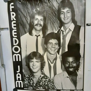 Freedon Jam Poster 22" x 28"1981 Young American High School Memory Concert Bands - Imagen 1 de 2