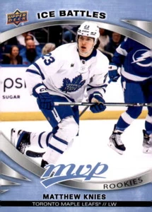 2023-24 Upper Deck MVP #244 Matthew Knies Ice Battles - Picture 1 of 2