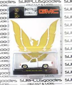 202 M2 Machines Hobby Exclusive: White 1988 GMC SIERRA 1500 Screaming Chicken - Picture 1 of 6