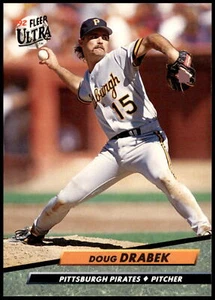 1992 Fleer Ultra #253 Doug Drabek - Picture 1 of 2