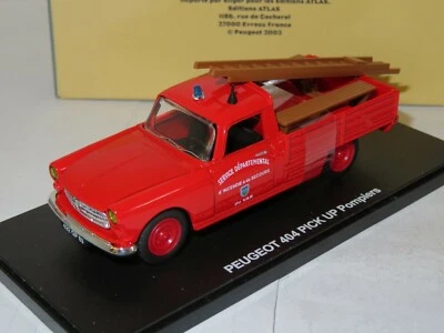 PEUGEOT 404 Pick-up - Pompiers - ELIGOR/ATLAS - Immagine 1 di 4
