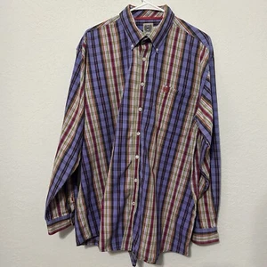 Cinch Men’s Long Sleeve Button Up Multicolor Size XL - Picture 1 of 12