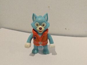 Wolfie Disney Special Agent Oso Blue Wolf 3" Learning Curve Figure