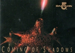 Babylon 5 Fleer Skybox 1996 Coming of Shadows Card 2 of 9 Spitfire - Imagen 1 de 2