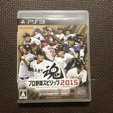 Pro Baseball Spirits 2015 PS3 PlayStation 3 Konami Sony Game From Japan