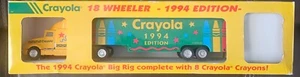 VINTAGE 1994 Edition Crayola 18 Wheeler NIB-NRFB Limited-Production - Picture 1 of 3