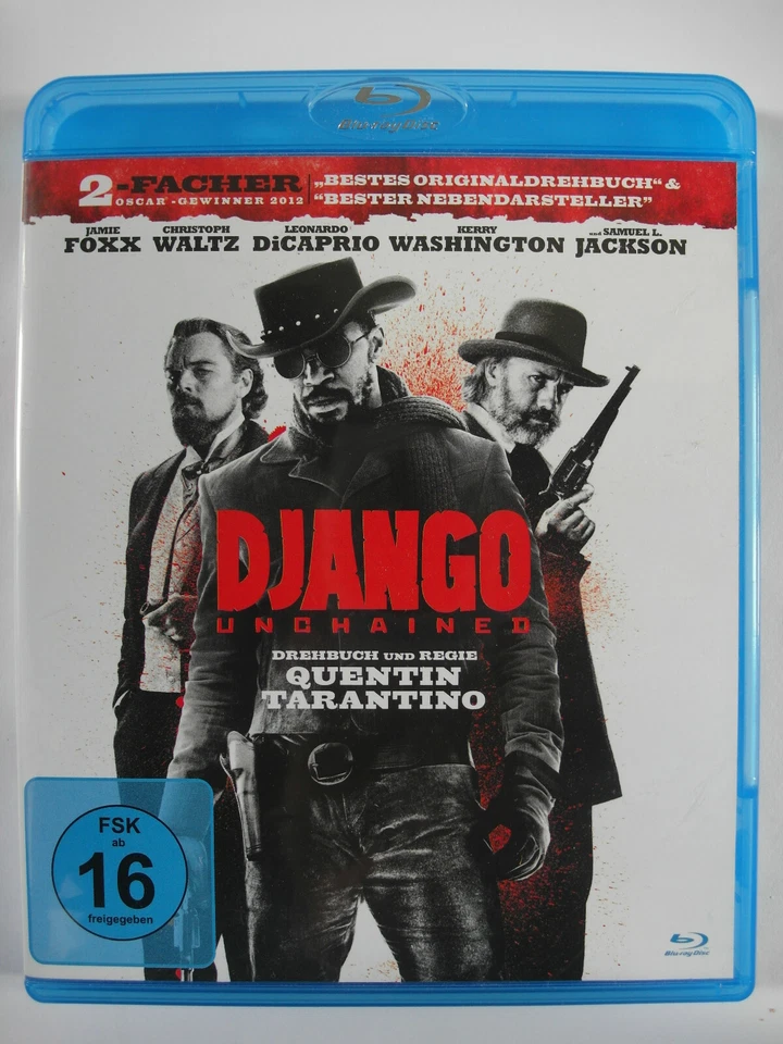 Django Unchained -  Jamie Foxx, Christoph Waltz, Leonardo DiCaprio, Q. Tarantino - Bild 1 von 1