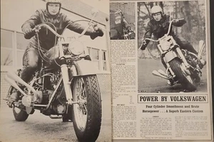 1966 2pg Motorcycle Powered by Volkswagen Test Article - Picture 1 of 1