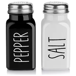 Salt and Pepper Shaker Set Farmhouse Salt Shaker Modern Farmhouse Kitchen5519 - Imagen 1 de 7