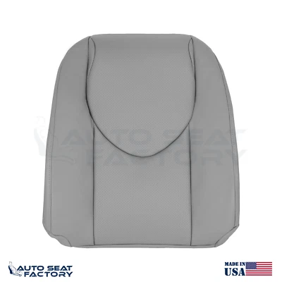 Cubierta de asiento de vinilo gris ceniza perforada para techo del conductor Toyota RAV4 2006-2012 Foto 1 de 4