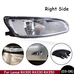 Clear Front Fog Light For 04-09 Lexus RX300 RX330 RX350 Driving Lamp RH Right - Picture 1 of 8