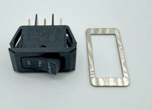 Interruptor de máquina de hielo Viking negro #017604-000 *caja abierta, fabricante de equipos originales nunca usado* - Imagen 1 de 3