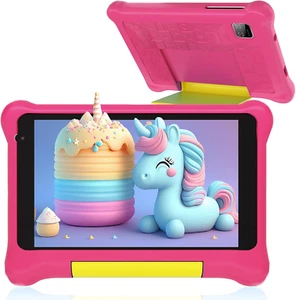 Tablet per Bambini 7 Pollici Android 12 Con Custodia, Wifi, Bluetooth, Modalità - Foto 1 di 12