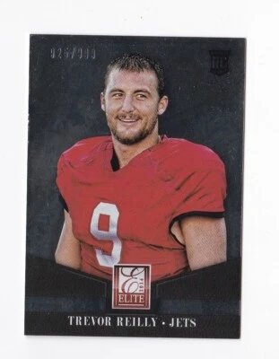 2014 PANINI ELITE Trevor Reilly Jets #195 RC /999 - Image 1 of 2