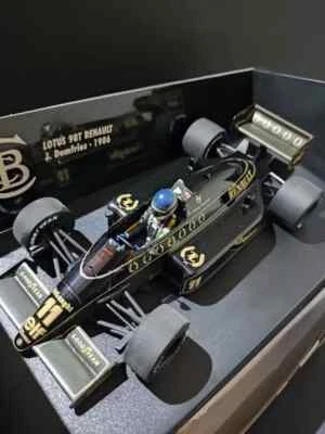 Minichamps 1:18 F1 Lotus Renault 98T J. Dumfries 1986 180 860011 - Immagine 1 di 3