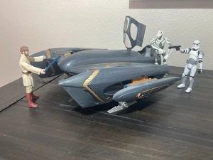 Hasbro Star Wars 30th General Grievous Starfighter 2007 + 3 Figuren Konvolut - Bild 1 von 17