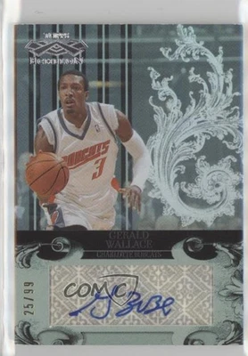 2007-08 Topps Echelon automático/99 Gerald Wallace #TEA-GW automático Foto 1 de 2