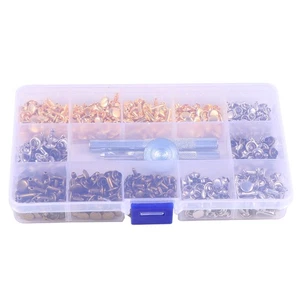 1 Pack of 270 Sets DIY Rivets with Installation Tool Kit for - Picture 1 of 12