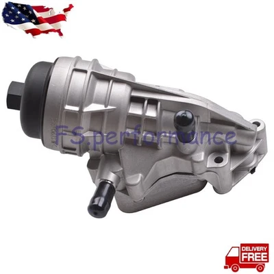 For Mercedes-Benz CLA250 GLA250 2701800500 Engine Oil cooler Filter Housing - Image 1 of 4