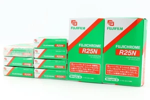 RARE! [EXP 06/2008]  FUJICHROME R25N x 9 pcs for Single-8 Color Movie Film Japan - Picture 1 of 9