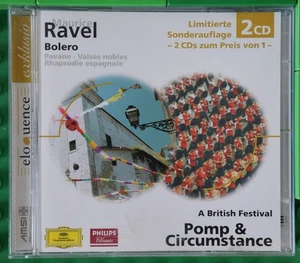 Maurice Ravel - Bolero - A British Festival - Pomp & Circumstance - 2CD - Eloque - Picture 1 of 4