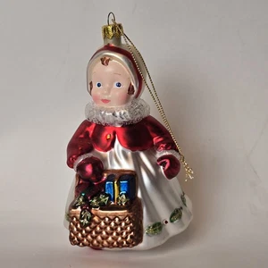 Vintage 2001 Chiave Ottone JINGLE ALL THE WAY Decorazione Natalizia, Vetro Artigianale - Foto 1 di 24