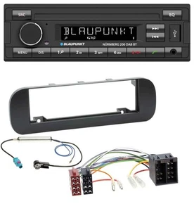 Blaupunkt USB DAB MP3 Bluetooth Autoradio für Fiat Panda (ab 2012) - schwarz - Bild 1 von 10