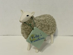 colin's creatures porcelain sheep wild domestic animals face repaired - Picture 1 of 13