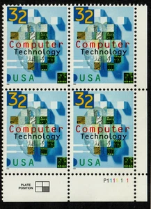 Scott 3106 32¢ Computer Technology MNH Free shipping in USA! - Picture 1 of 1