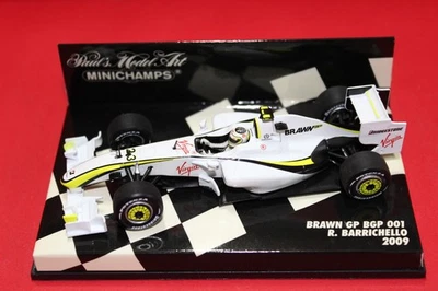1/43 Brawn GP BGP 001 Mercedes (2009) - #23 R. Barrichello - MINICHAMPS - Immagine 1 di 3