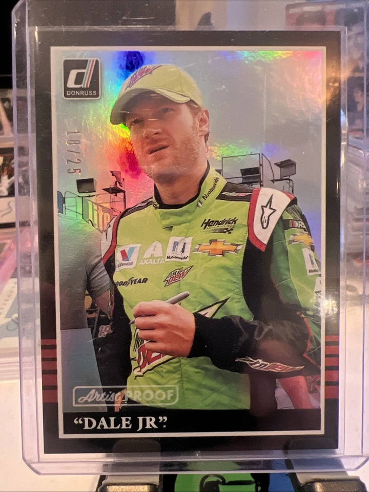 2016 Donruss Racing Dale Earnhardt Jr. #101 Nickname Artist Proof /25 - Image 1 of 3