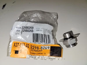 NEW GM ACDelco OEM Engine Oil Cooler Line Connector Express Savanna 22988269 - Picture 1 of 1