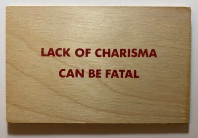 JENNY HOLZER Serigrafía Madera Postal (2000) - 2ª Edición Fotofolio/Artpost j Foto 1 de 2