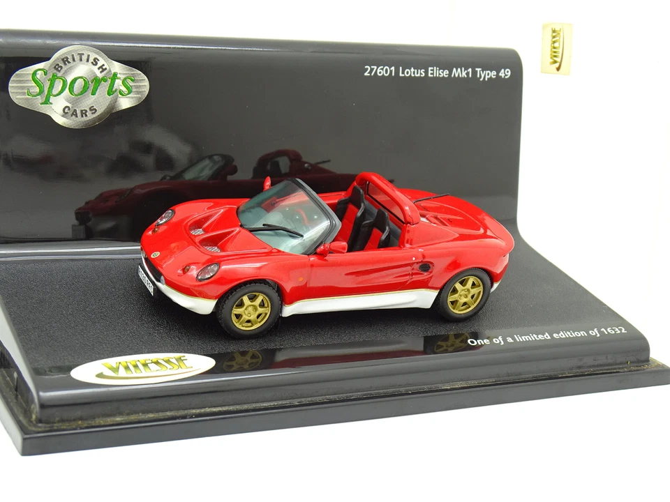 Vitesse 1/43 - Lotus Elise Mki Tipo 49 Rosso - Immagine 1 di 1