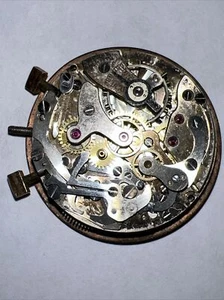 Vintage Britix Chronographe Suisse Watch. Movement & Dial. Needs Parts/service - Picture 1 of 8