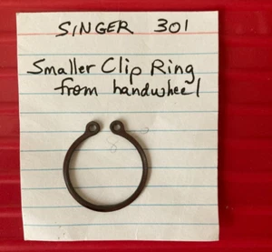 SINGER 301 NÄHMASCHINE Klemmring für Handrad - Bild 1 von 4