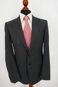 Gucci Sakko Gr.48 100% Schurwolle Dunkel Anthrazit Black Label abs. Top Zustand - Bild 1 von 8