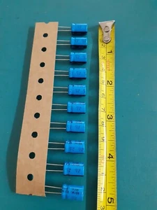 10 X 100uf 50v 85°c condensadores electrolíticos - Imagen 1 de 1